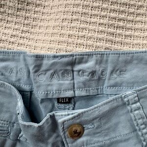 American Eagle Light Blue Flex shorts